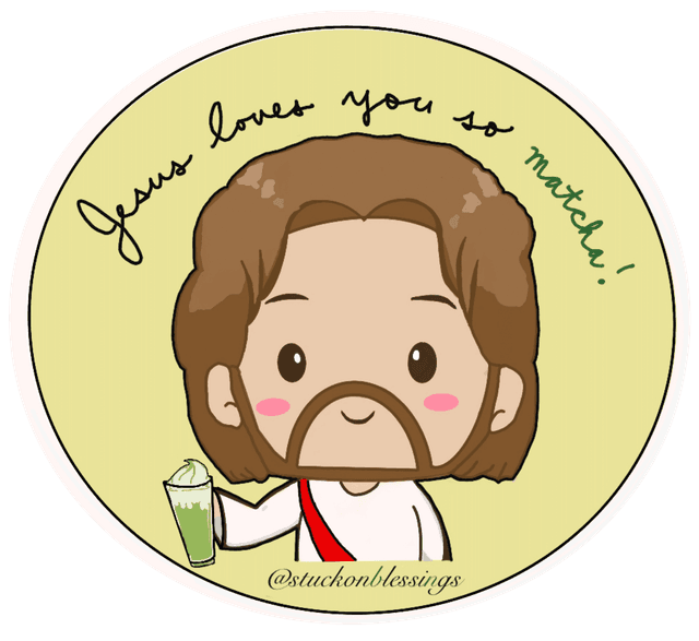 Jesus sticker