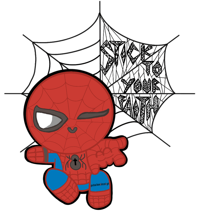 Spiderman sticker